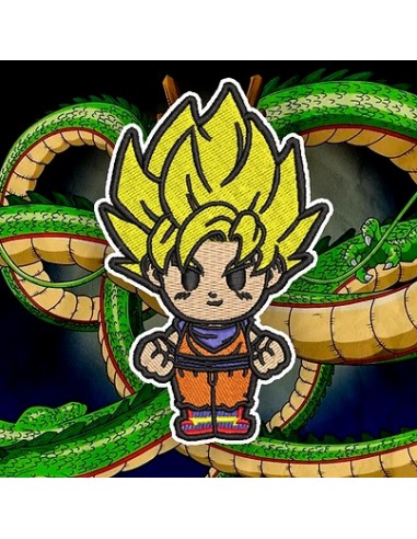 Parche bordado Goku SSJ | Dragon ball