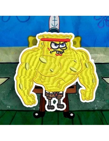 PARCHE BORDADO BOB ESPONJA